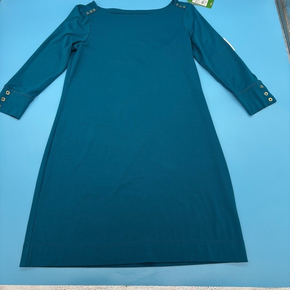 Lilly Pulitzer Sophie Women’s UPF 50+ Dress 3/4 Sleeve Tidal Wave Size Med. NWT - Picture 4 of 15